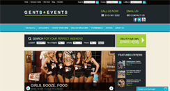 Desktop Screenshot of gentsevents.co.uk